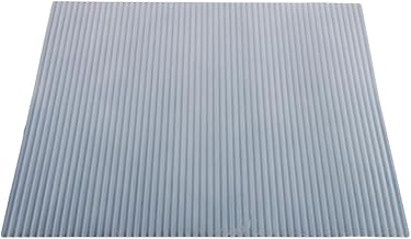 أداة صنع سوشي من السيليكون بتصميم حصيرة دوارة بسطح مقاوم للالتصاق وقابلة للغسل وإعادة الاستخدام ومناسبة لتحضير الكيك وغداء النزهات عدد القطع: 1 فيكنار شفاف