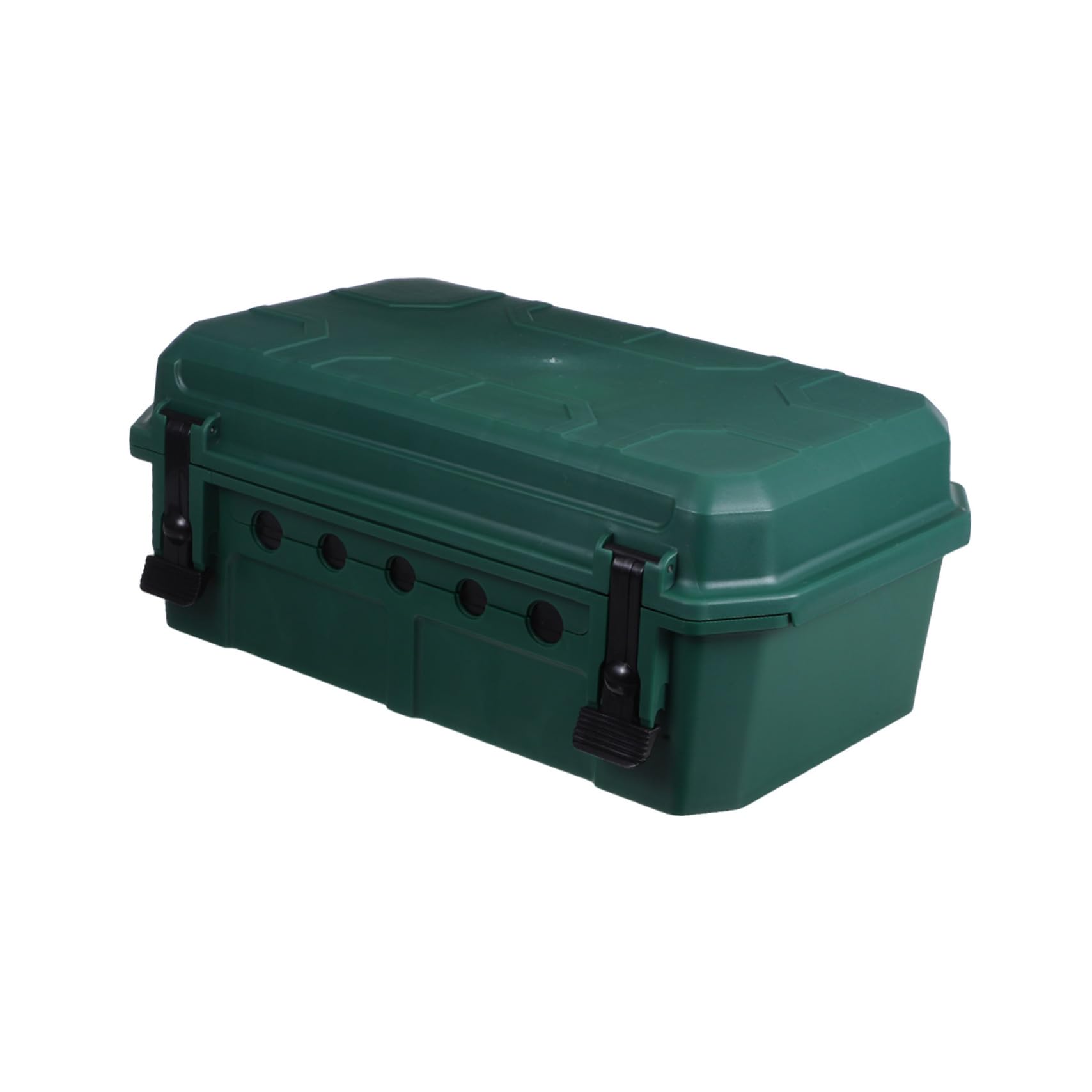 Caja de Conexiones Eléctricas Externa Ip55 Verde de Plástico | Gran Capacidad, Montaje y Retirada Rápidos, Protección contra Polvo, Uso en Actividades y Eventos al Aire Libre