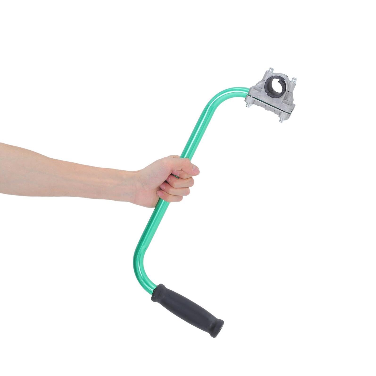 Maniglia di Supporto Regolabile per Tosaerba con Cinghia Verde, Impugnatura Ergonomica per Decespugliatore e Accessori da Giardinaggio per Manutenzione Prato e Uso Prolungato