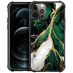 Luxury Green Gold Marble Pattern