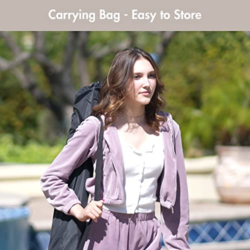 Image of ANOW Double Rope Hammock with Spreader Bars and Carrying Bag, Natural