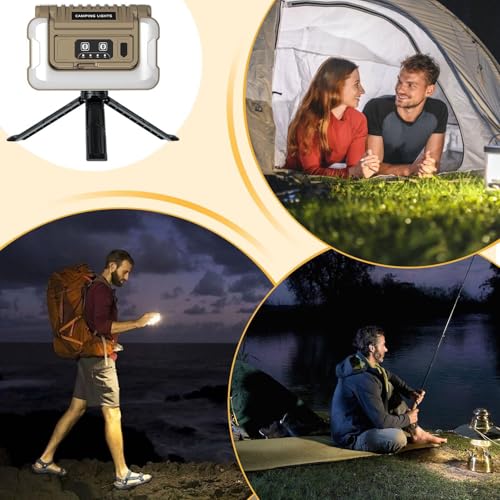 Lanterne de camping rechargeable LED pour éclairage intérieur maison - 5
