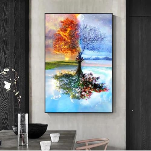Affiches d'art arbre de vie dsdsgog toile salon 50x70 cm