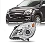 AKKON - Fit 2010-2015 Chevy Equinox LTZ Projector OE Style Headlights Driver Left Side Assembly