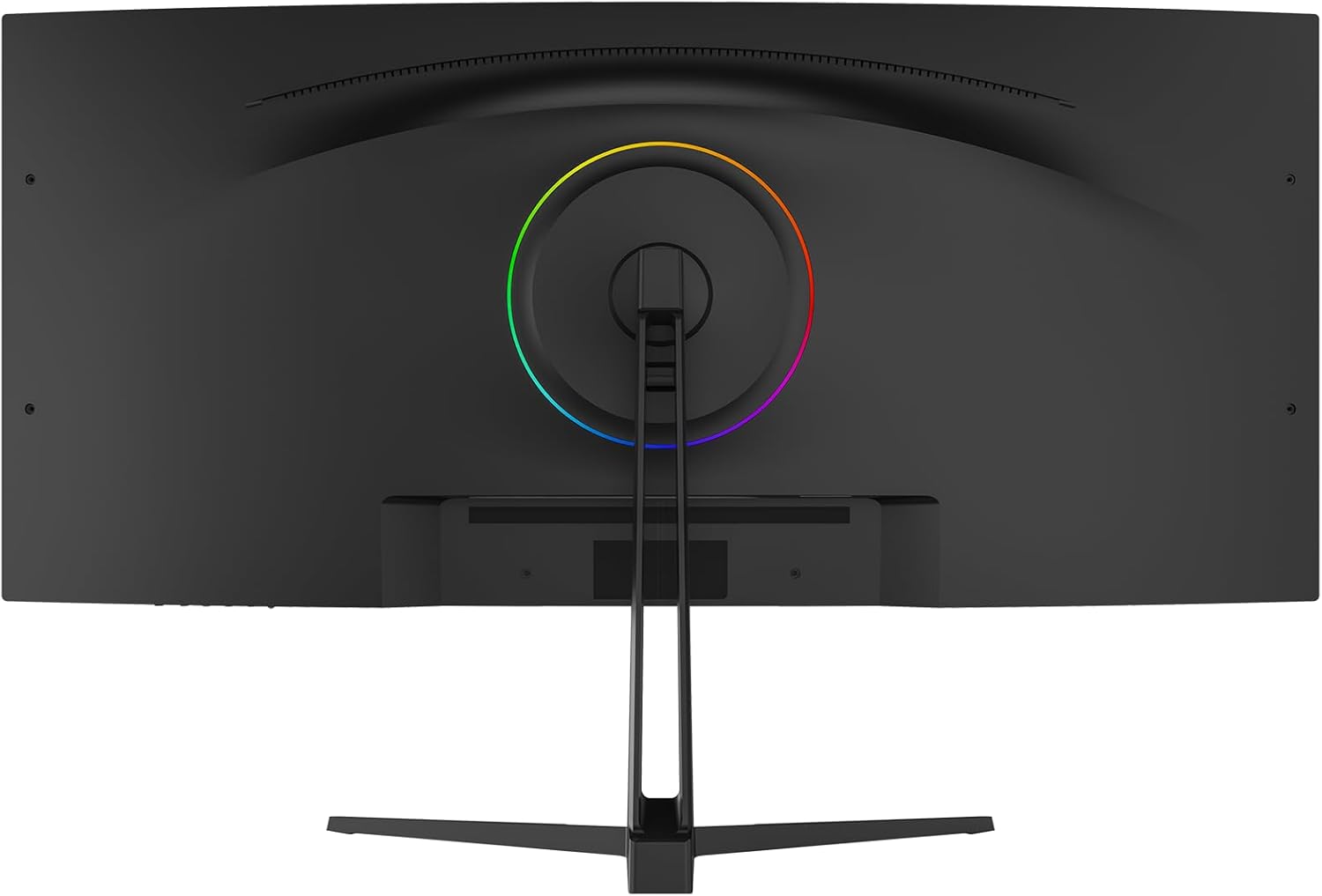 Арткы view of CRUA monitor with VESA mount area