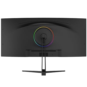 ウルトラワイドモニター 34インチ 平面 PC モニターWFHD Amazon.co.jp: CRUA ゲーミングモニター 34インチ 湾曲 PC