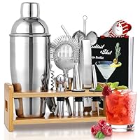 Algopix Similar Product 12 - Cocktail Shaker Set Bartender Kit