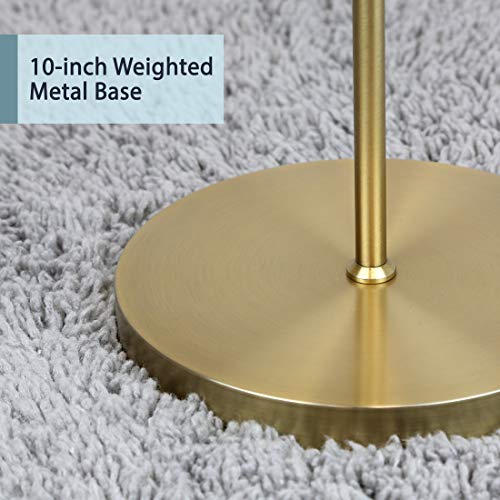 O’bright Industrial Floor Lamp For Living Room, Metal Lamp, E26 Socket, 70 Inches, Minimalist Design For Decorative Lighting, Stand Lamp For Bedroom, Office, Dorm, Gold #TOP2