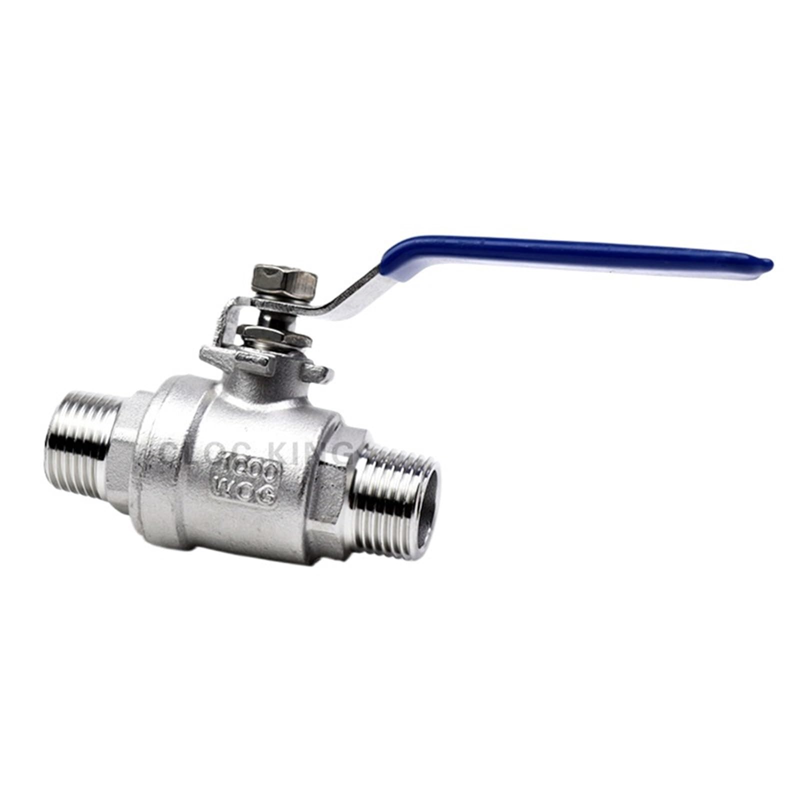 Robinet à tournant sphérique en acier inoxydable 1" BSPT pour réseau haute durabilité