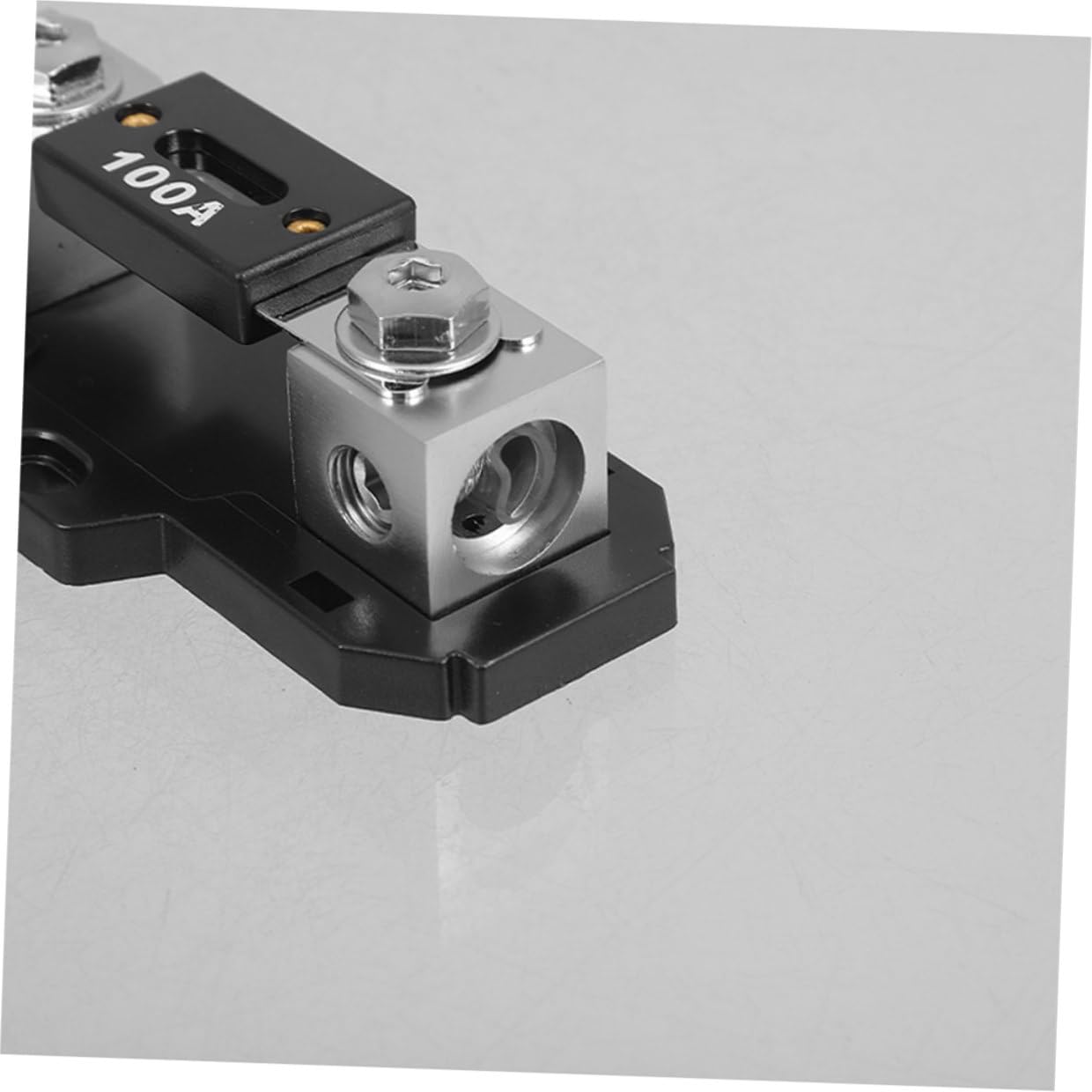 GALPADA Portafusibile Anl 2 Pezzi per Amplificatore Audio Auto 100a in Lega di Zinco Protezione Affidabile per Sistemi Audio Automobilistici