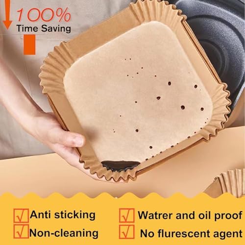 LHSHAD Air Fryer Parchment Paper Liners - Thumbnail 2