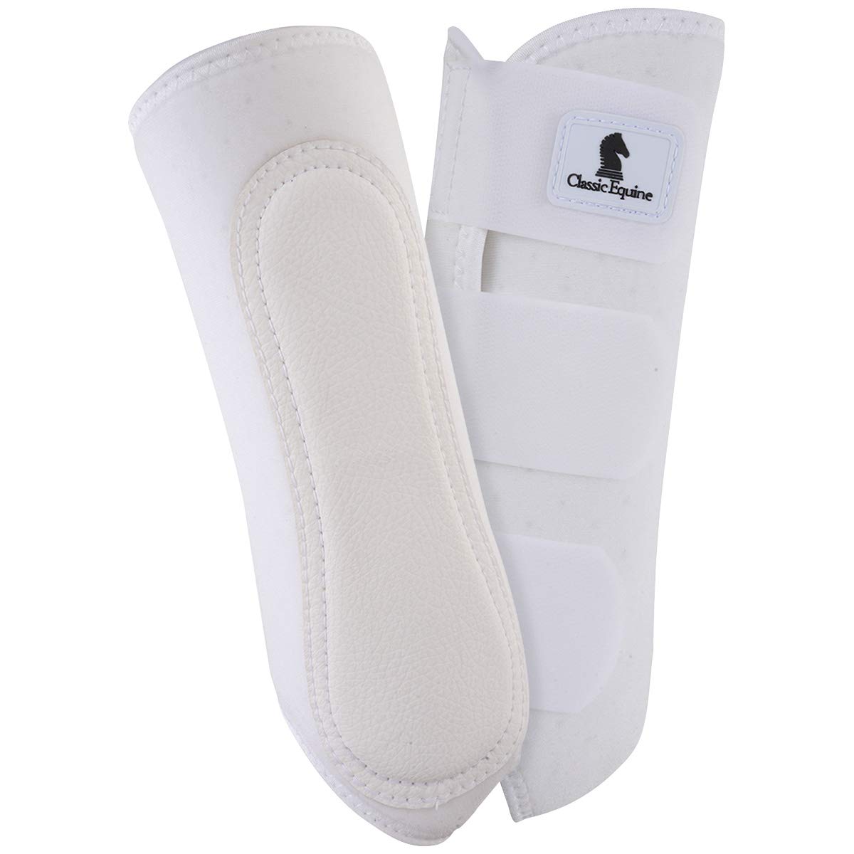 Classic Equine EZ Wrap Lite Front Boots FRONT White