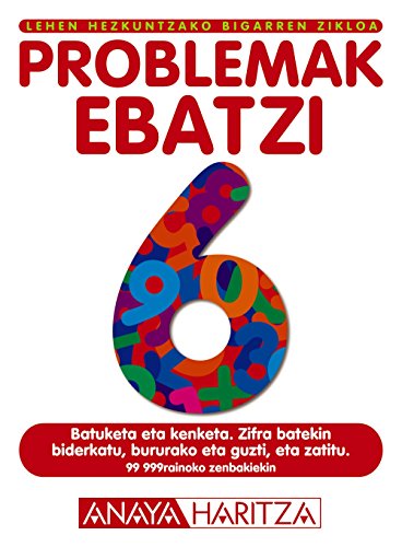 Portada de Problemak Ebatzi 6