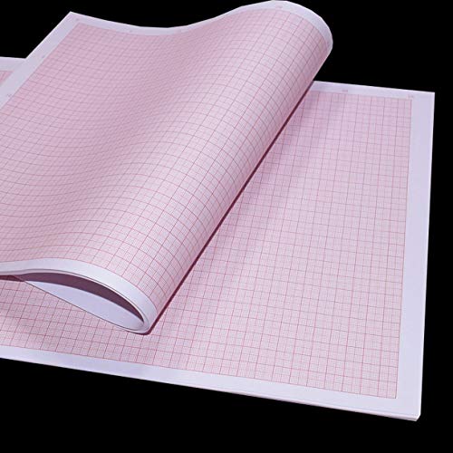 WellieSTR 200 peças papel coordenado preciso A4 papel gráfico grelhas papel quadrado científico, pap