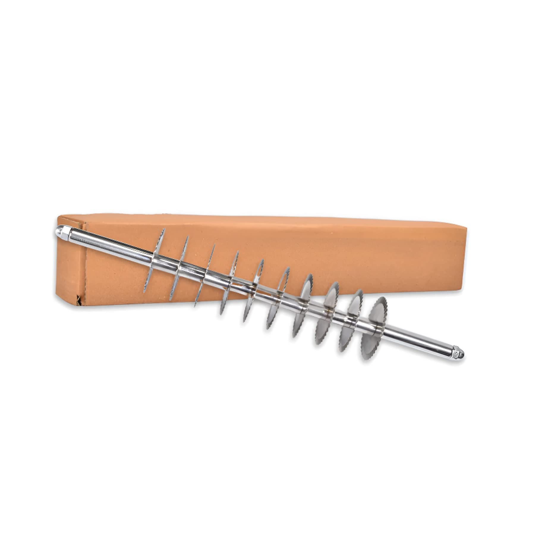 Oblivion Stainless Steel Dough Cutter, Professional Multi-Purpose Baking Utensil with Flexible, Non-Slip Handle for Precision Cutting Shankarpara Maker (Pack of 1) (B0BQYXYQDS) Amazon Price History, Amazon Price Tracker