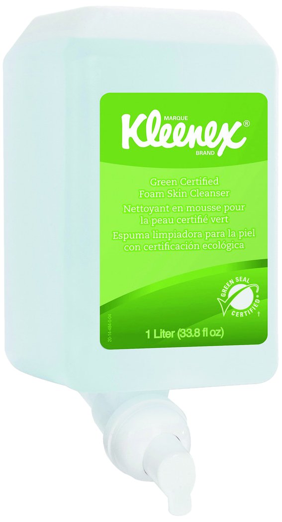 Kleenex 91565 Neutral Unscented Hand Cleanser, 1000mL Volume, Clear