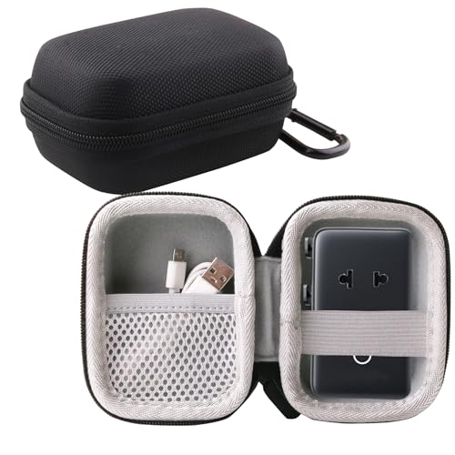 WERJIA ���[�P�[�X �݊��� Anker Nano �g���x���A�_�v�^ (5-in-1, 20W) �C�O���s�p �ϊ��v���O USB-C�|�[�g �Ή� �ی���[�P�[�X (�u���b�N)