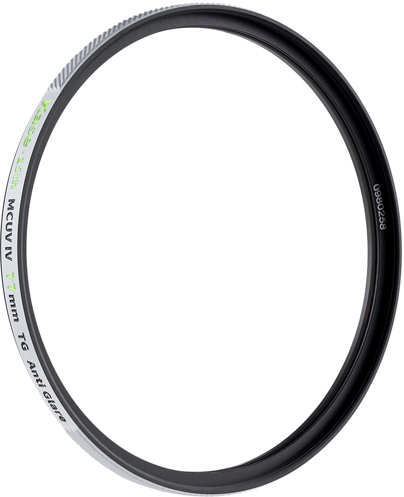 Filtre UV 77mm Kase Édition 15e anniversaire, l'excellence du verre optique pour paysage