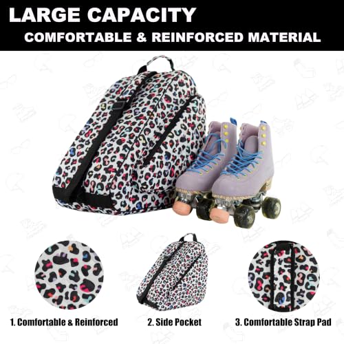 Image of HEXIFUL Skate Bag for Ice, Inline, Roller & Quad Skates - Kids & Adults