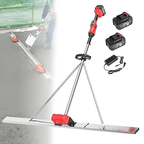 Massetto in Calcestruzzo Potente Attrezzo elettrico per la finitura del calcestruzzo, macchina vibrante per cemento elettrico, tavola vibrante per la finitura del calcestruzzo con 4,92 piedi