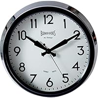 BAMBOOKS 掛け時計 直径24cm ブラック BAMBOOKS 掛け時計 直径24cm ブラック 【公式通販】