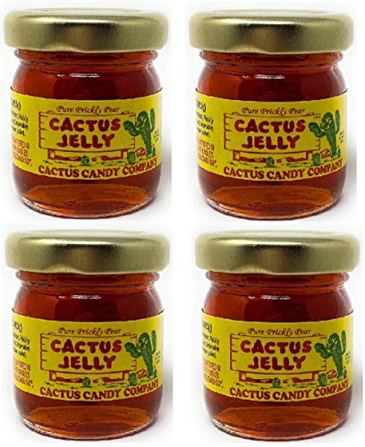 Pure Prickly Pear Cactus Jelly 1.5oz (4Pack)