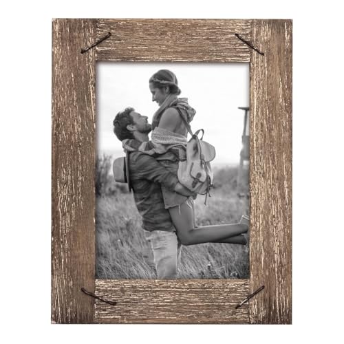 Foreside Home & Garden FFRD06202 4X6 Weathered Frame with Nail Accents