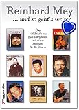 Reinhard Mey .und so geht´s weiter! Lieder von 1986-2000 - Liederbuch mit herzförmiger Notenklammer