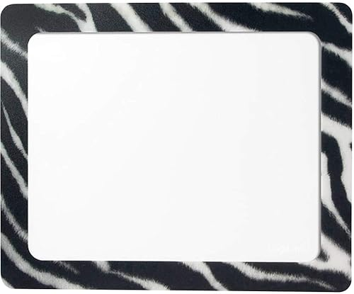 LogiLink ID0168 Mauspad mit Fotoeinschub, "Zebra", Abmessung: 230 x 190mm Transp