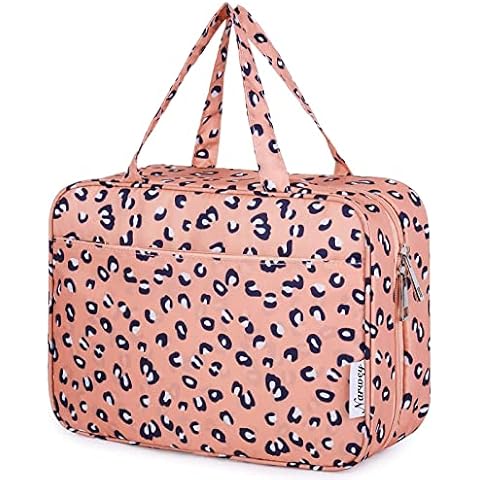 BAIGM Toiletry Bag Hanging Women's Travel Hanging Cosmetic Bag Waterproof Large Cosmetic Organiser Cover