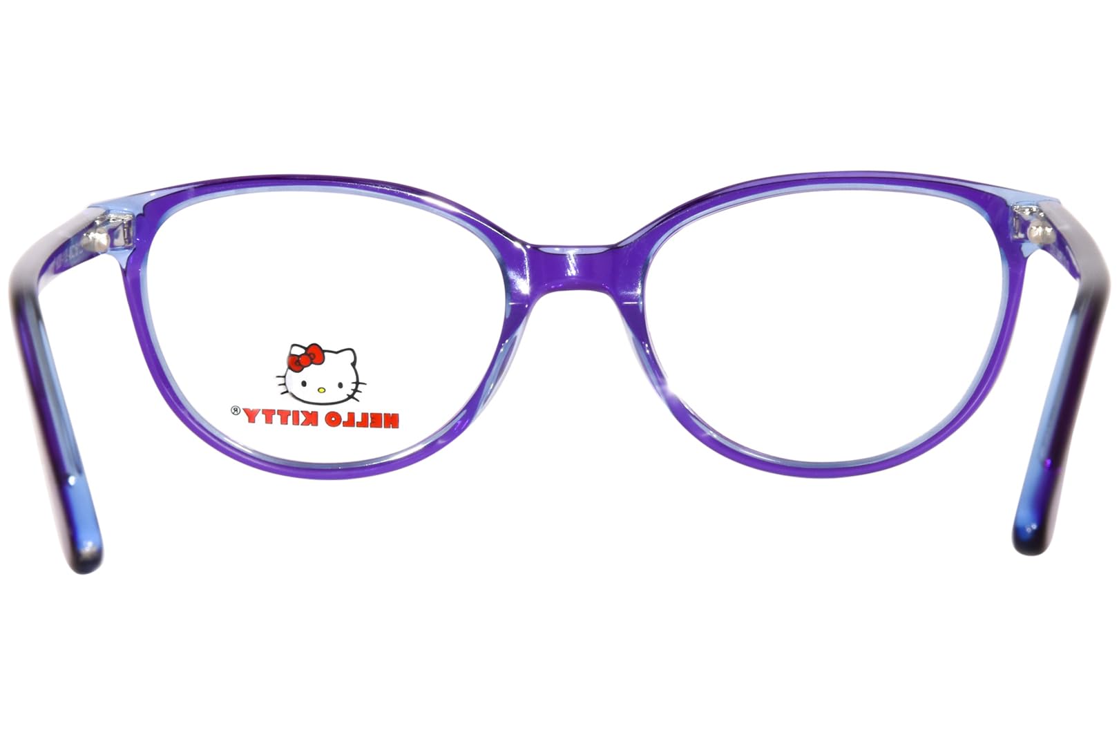 Hello Kitty HK-361-1 - Occhiali da ragazza, colore: viola/blu, bordo completo, 46 mm