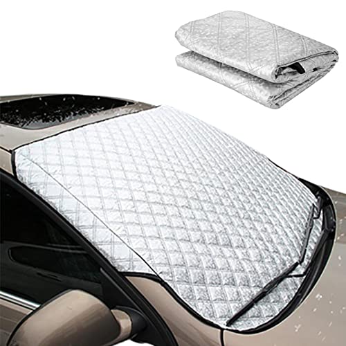 Pare-soleil de neige de voiture imperméable et bouclier de givre anti-poussière