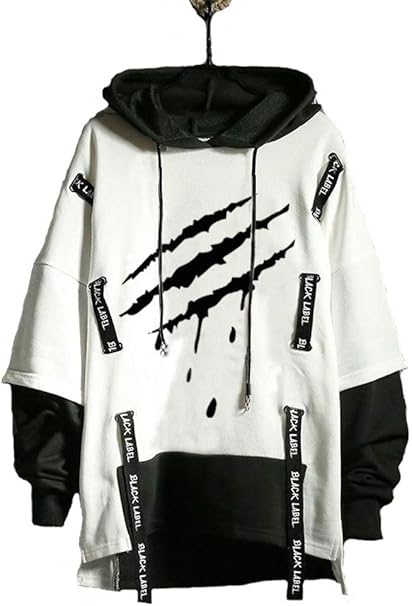 Amazon Runwalker パーカー メンズ 大きいサイズ 長袖 原宿 ストリート 個性 カジュアル 男女兼用 スウェットパーカー プルオーバー 秋 服 メンズ 快適 韓国式 冬服 トレーナー パーカー 通販