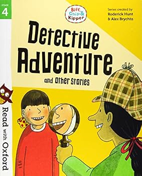 Paperback Read with Oxford: Stage 4: Biff, Chip and Kipper: Detective Adventure and Other Stories Book