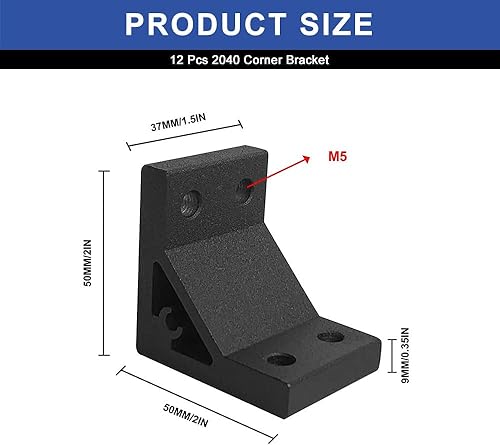 Miniatura 263 de 10 unids 2020 placa de extrusión de aluminio conector esquina L soporte 8020 V ranura hardware ranura T accesorios con tuercas en T y tornillos