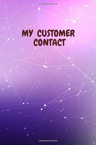 MY CUSTOMER CONTACT: BLANK JOURNAL,ADDRESS NOTEBOOK WITH ALPHABETICAL,RECORD CUSTOMER'S INFORMATION, NOTEBOOK SIZE 6¨*9¨INCH 158 PAGES,HIGH QUALITY für 7,44 EUR bei amazon.de Bild: MY CUSTOMER CONTACT: BLANK JOURNAL,ADDRESS NOTEBOOK WITH ALPHABETICAL,RECORD CUSTOMER'S INFORMATION, NOTEBOOK SIZE 6¨*9¨INCH 158 PAGES,HIGH QUALITY für 7,44 EUR bei amazon.de