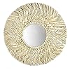 Hainice Grass muur bevestigde Spiegels hand geweven Nordic Style Round Decorative Hangende Mirror