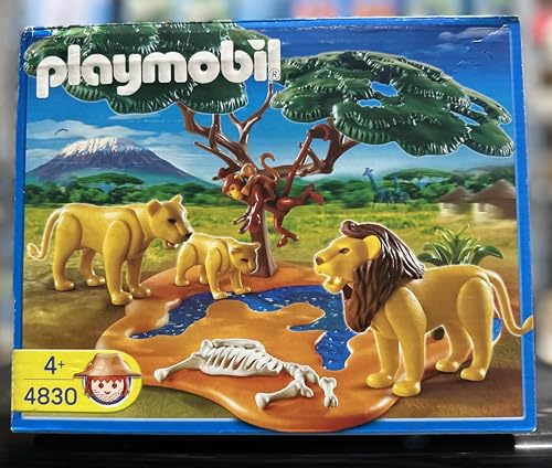 Playmobil - 4830 - Jeu de Construction - Famille de Lions avec singes