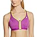Produktbild Shock Absorber Damen Active Zipped Plunge Sport-BH, Violett (Violet/Jaune), 32B (Herstellergröße (Taille Fabricant 85B)