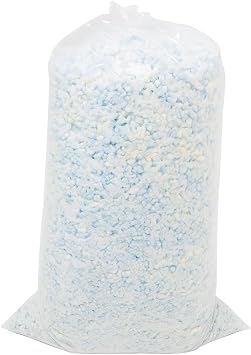 Premium Density high Grade Shredded Foam Filling Inserts for Stuffing, Pillow, Bean Bags, Chair, Sofa, pet Dog Bed, Crafts and More 5 lbs 10 Pound