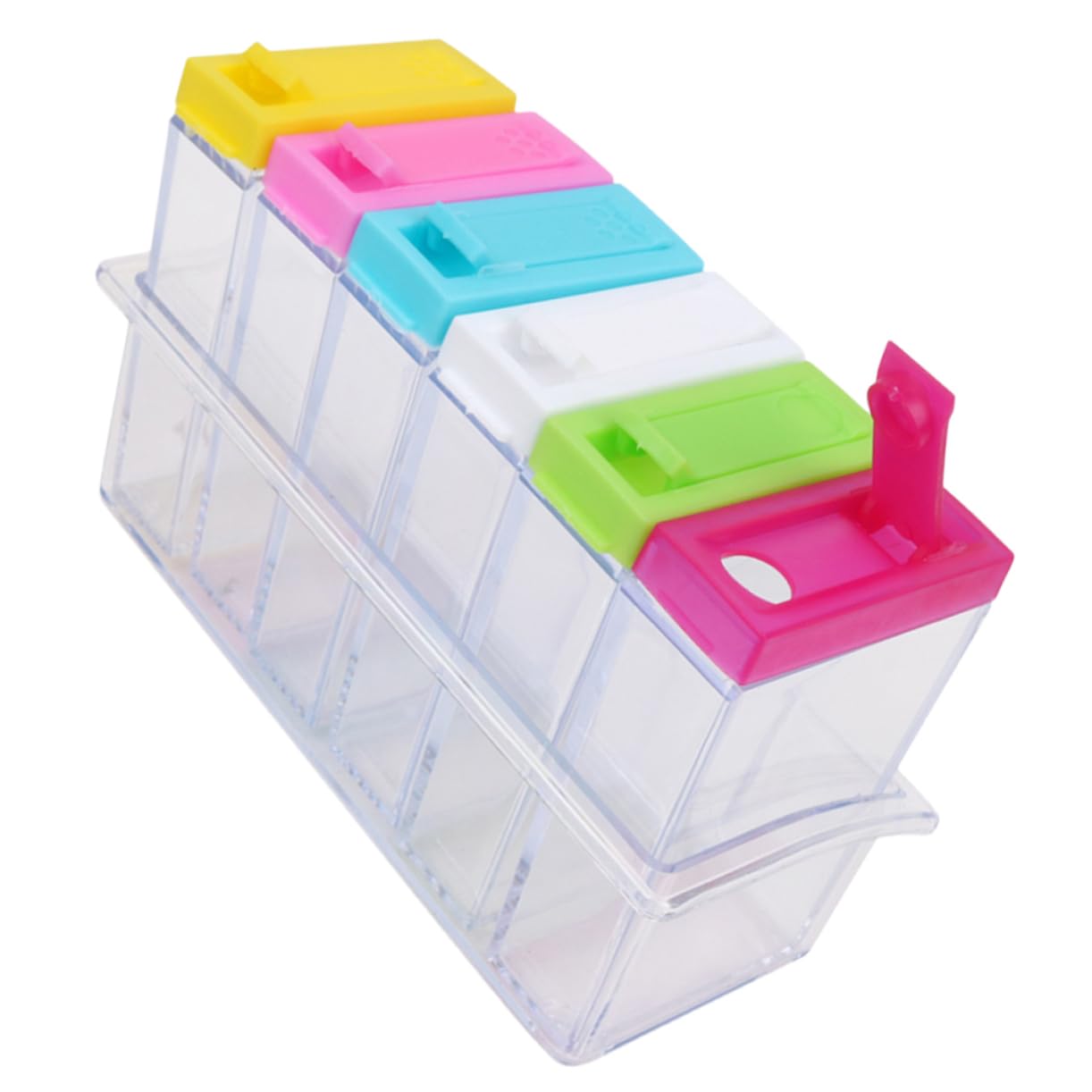 HOOTNEE Spice Storage Containers Lids Large Spice Jars for Kitchen Condiment Bottles