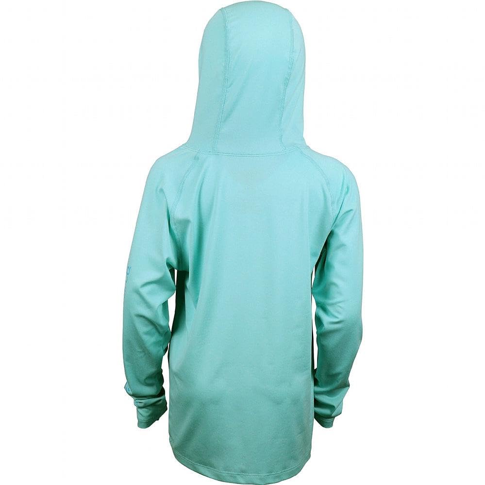 AFTCO Youth Samurai 2 Heathered LS Hooded Shirt4