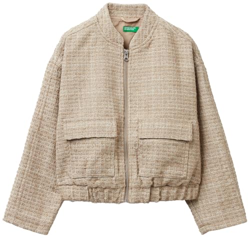 United Colors of Benetton CHAQUETA, crema, 130 cm