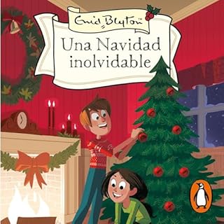 Diseño de la portada del título Una navidad inolvidable
