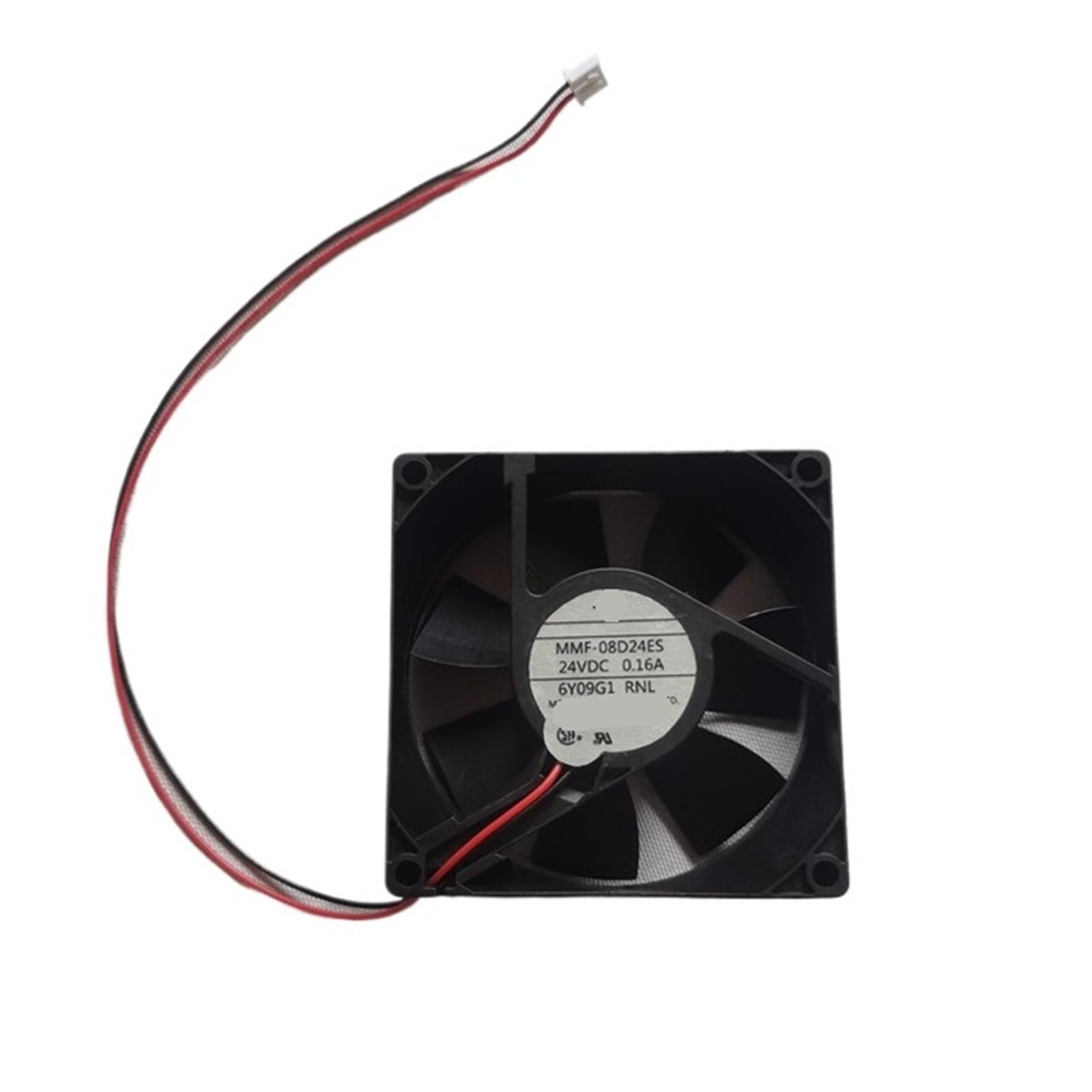 YMUGUEGH 80MM MMF-08D24ES 24V 0.16A 2Wire 80x80x25mm Cooling Fan