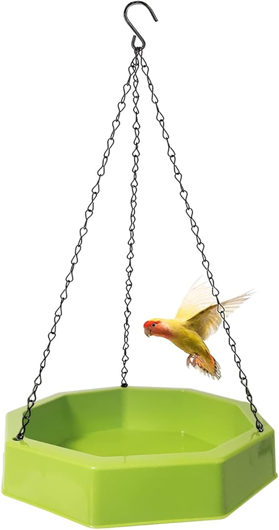 Bird Bath for Garden Hanging,Hanging Bird Bath Water Feeder,Bird Bath