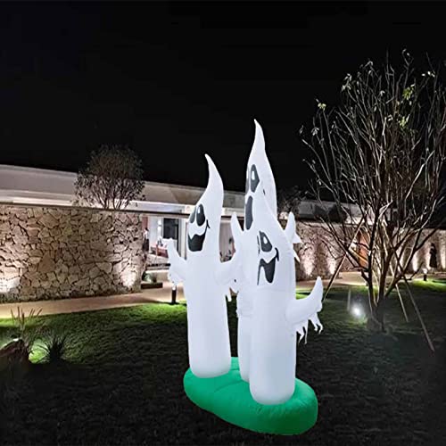 Fantôme gonflable Halloween 10ft lumineux : la solution pour un décor géant stable et rapide - 5