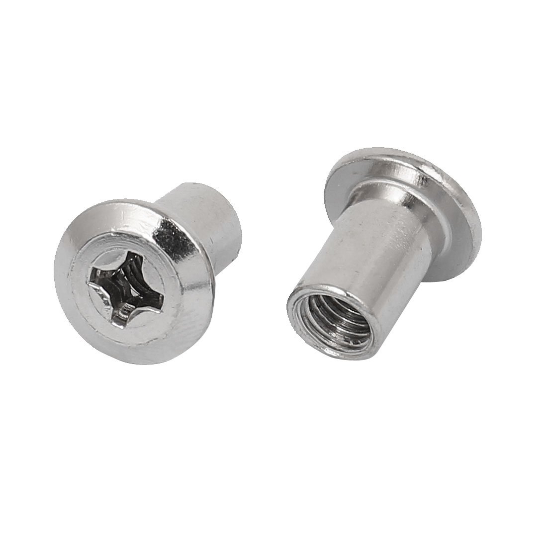 M6 x 15mm Carbon Steel Rivet Phillips Head Insert Nut Connector 300PCS (4e3446a0be05817dbd3bd45f0ce5cf90)