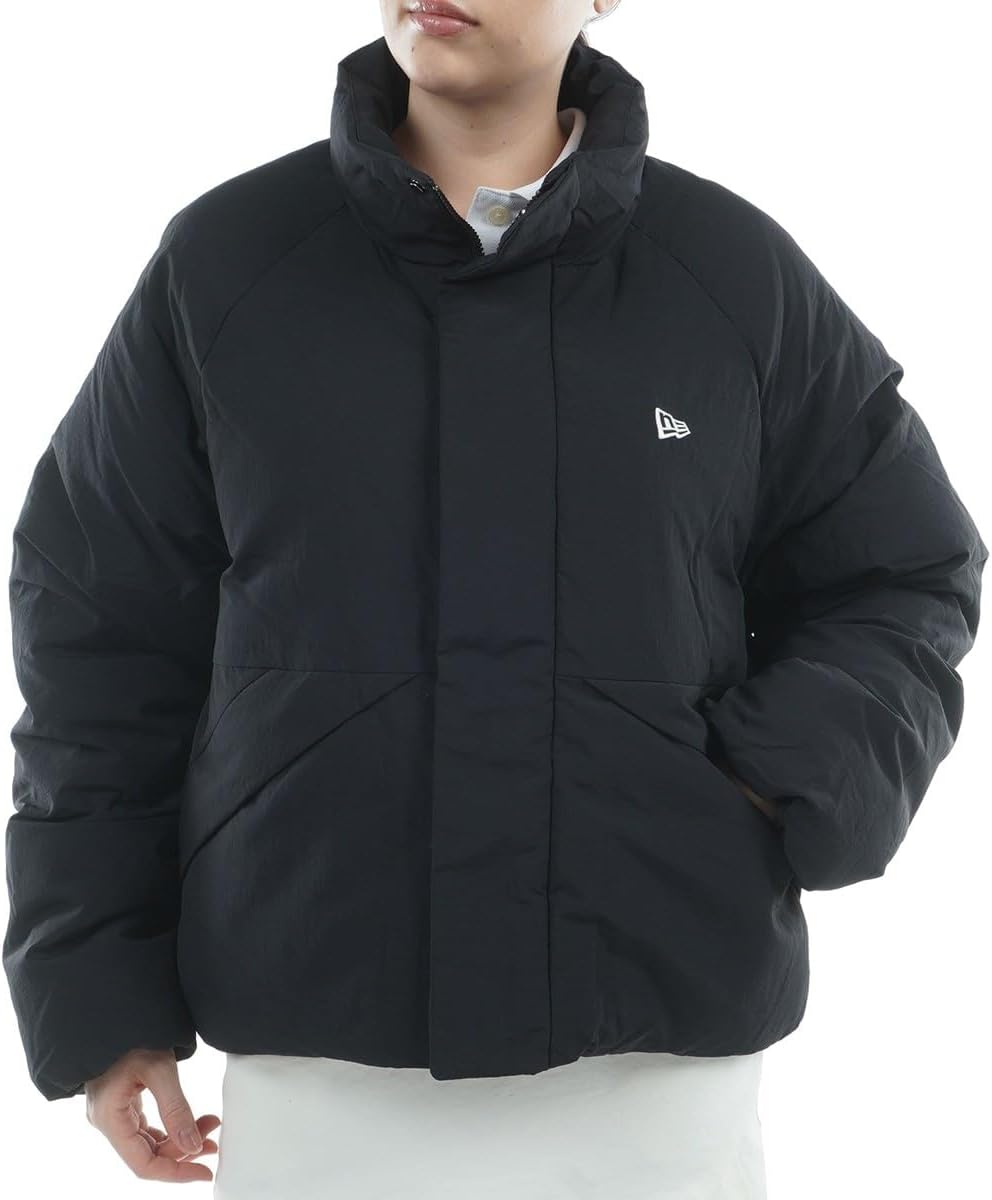 [New Era] レディース ダウンジャケット コンビ WS DOWN JACKET 14674708 BLK ブラック S