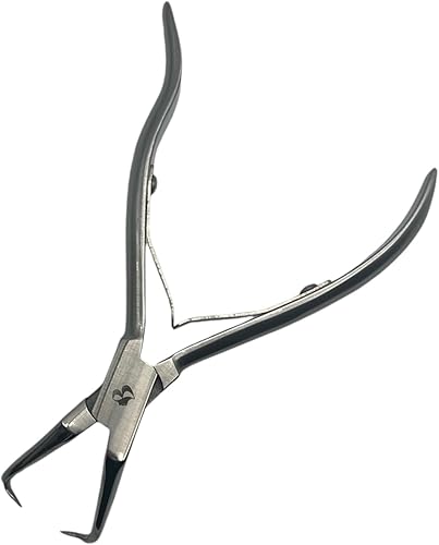 Miniatura 9 de MIRACLE Alicates de extensión de cabello de 5.5 pulgadas, alicates de eliminación de cuentas de cabello humano, herramienta de apertura de cuentas